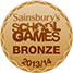Sainsbury's School Games Bronze Award 2013/14